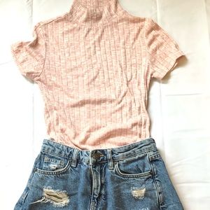 American Dream ribbed  tshirt